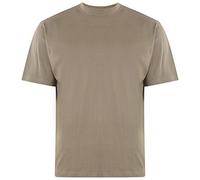 Kam Jeanswear Men's Crew Neck Extra Long Length T-Shirt-Green-4XL