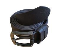 KAM Jeanswear Men's Leather Jeans Belt-Brown-64-66