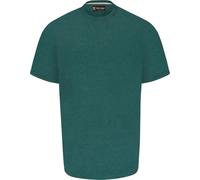 Kam Jeanswear Mens Plus Size Essential SS Crew Neck T-Shirt - Green - 7XL