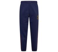 Kam Jeanswear Mens Polo Club Panelled Cuffed Joggers - Blue - 5XL