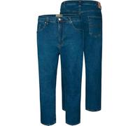 Kam Jeanswear Men's Stretch Quality Stonewash Jeans-Blue-58W X 32L