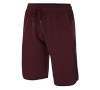 KAM Jersey Gym Shorts Elasticated Waist Drawstring Running Fitness Mens Plus Size 2XL-8XL 3312 (UK, Alpha, 8XL, Plus, Regular, Burgundy)