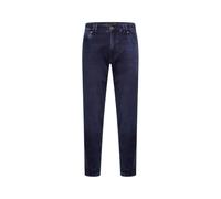 KAM Knitted Jeans Stretch Fabric Zip Fly Belt Loops Pants Mens 40-60W Jacob (UK, Waist, 44, Regular, Long, Blue)