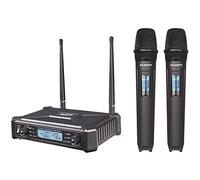KAM KWM1920 TWIN UHF MULTI CHANNEL RADIO MICROPHONE SYSTEM
