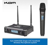 Kam KWM1935 UHF Radio Microphone System Wireless Handheld Karaoke 863-864.90MHz