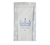 KAM Labelz Baby Nursery Waterproof Soft Padded Changing Mat| Raised Soft Edges, Easy Wipe Clean| Unisex Nappy Change Cute Lovely Animal Design for Girl Boy (Little Prince)