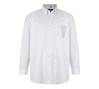KAM Long Sleeve Shirt for Men Plain Casual Office Wedding Business Basic Button Up White 2XL