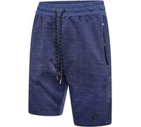 KAM Mens Active Performance Marl Shorts - Blue - 6XL