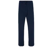 KAM. Mens Big Size Joggers Trousers Bottoms Open Hem Short Or Regular Leg 2-8XL (7XL Regular, Navy)
