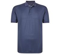 Kam Mens Big Size Performance Breathable Mesh Sports Polo Shirt (5401) in Navy in 3XL