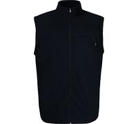 KAM Men's Bonded Fleece Gilet Sherpa Lined Pockets Sleeveless Navy 3XL (99)
