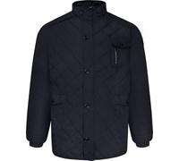 KAM Mens Full Zip Heritage Quilted Coat - Blue - 3XL