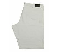 KAM Mens New King Big Size Shorts Stretch Easy FIT in Black Navy Stone Colours (W-56, White)