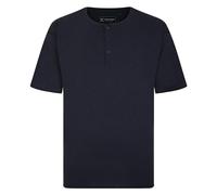 Kam Men's Plus Size T-Shirt Crew Neck Short Sleeve Oversized T-Shirts for Big and Tall Men, Indigo Colour, Size- 6XL