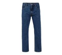 Kam Men's Regular Fit Basic Denim Jeans in Stonewash