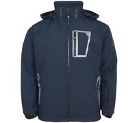 KAM Mens Soft Shell Heavyweight Performance Jacket - Blue - 6XL