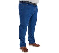 Kam Men's Stretch Jeans Big & Tall king Waist Size Stone Wash