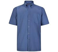 KAM Navy Oxford Short Sleeve Shirt - Men's