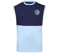 KAM Palm Springs Sleeveless Vest Crew Neck T Shirt Mens Tank Top Size 2-8XL 5764 (UK, Alpha, 6XL, Plus, Regular, Skyway)