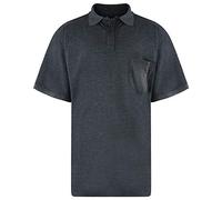 KAM Poly Cotton Soft Fabric Plain Basic Polo Shirt in 12 Colors, Size 2XL to 8XL