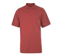 Kam Poly Cotton Soft Fabric Plain Basic Polo Shirt in 8 Colors, Size 2XL to 8XL Wine