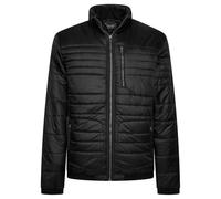 Kam Puffer Jacket Full Zip Men’s Smart Pockets Plus Big Size Padded Coat 2XL-8XL (UK, Alpha, 4XL, Plus, Regular, Black)