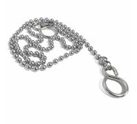 Kam Replacement Chrome 18" Sink Basin Bath Ball Plug Chain And S Hook Ends