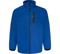 KAM Soft Shell Jacket Long Sleeve Zip Up High Neck Pockets Mens Plus Size KV132 (UK, Alpha, 8XL, Plus, Regular, Royal Blue)