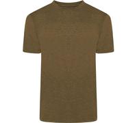 KAM T-Shirt Active Performance Short Sleeve Crew Neck Gym Mens Plus Size 2XL-8XL AP001 (UK, Alpha, 8XL, Plus, Regular, Khaki)
