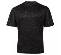 KAM T-Shirt Active Performance Short Sleeve Graphic Print Crew Neck Gym Mens Plus Size 2XL-8XL AP003 (UK, Alpha, 7XL, Plus, Regular, Black)