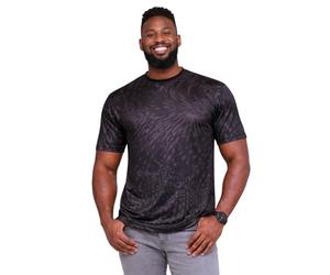 KAM T-Shirt Active Performance Short Sleeve Graphic Print Crew Neck Gym Mens Plus Size 2XL-8XL AP003