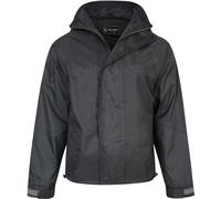 KAM Waterproof Rain Jacket Zip Pockets Hooded Lightweight Slate Olive Plus Size Mens 2XL 8XL KVSKV01 (UK, Alpha, 3XL, Plus, Regular, Slate)