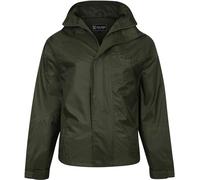 KAM Waterproof Rain Jacket Zip Pockets Hooded Lightweight Slate Olive Plus Size Mens 2XL 8XL KVSKV01 (UK, Alpha, 5XL, Plus, Regular, Olive)