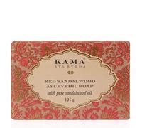 Kama Ayurveda Red Sandalwood Ayurvedic Soap with Pure Sandalwood Oil, 125g