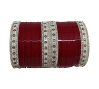 Kamaakshi chuda plain Plastic Bangles Set for Women/Girls Plain Bangles for Any Occasion -pack of 36, 2.8, Acrylic, Cubic Zirconia