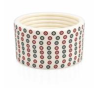 Kamaakshi Punjabi Bridal Chura Bangles for Wedding Ceremony With Fabulous Design For Women & Girls (Set of 8), 2.10, Acrylic, Cubic Zirconia