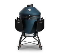 Kamado Bono EVO 25" Large Ceramic Kamado BBQ Grill, Premium Charcoal Smoker & Egg BBQ with 3-Level GrillMax Cooking System for Grilling, Smoking, Baking & Searing