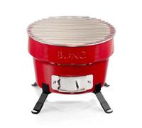 Kamado Bono Hibachi Ceramic Table Grill 12 Inch Red Compact Charcoal Bbq For 2 People Ideal For Terraces And Picnics
