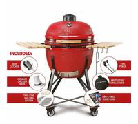 Kamado Bono Limited 25" BBQ Grill Smoker Ceramic Egg Charcoal Cooking