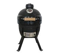 Kamado Bono Picnic13" BBQ Grill Smoker Ceramic Egg Charcoal Cooking Oven Outdoor