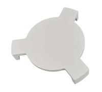 Kamado deflector stone, diameter 38 cm, ceramic heat shield for 45 cm grill | Outer diameter: 38 cm, inner diameter: 26 cm, approx. 3.8 kg. Ceramic deflector, pizza stone for low & slow and indirect