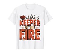 Kamado Grill Charcoal Keeper Fire Tending Low Slow Ceramic T-Shirt