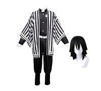 Kamado Nezuko Cosplay Costume Kamado Tanjiro/Kochou Shinobu Japanese Anime Kimono Complete Set Halloween Carnival Party Fancy Dress Role Play Outfit