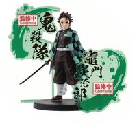 Kamado Tanjiro Statue With Red Acrylic 17Cm