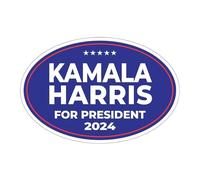 Kamala Harris 2024 Sticker,Kamala Harris for President 2024 Stickers,Vote Democratic Stickers,Decal Vinyl Sticker Auto Car Truck Bumper Sticker,Car Bumper Window Waterproof Sticker (1PC)