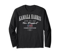 Kamala Harris 2028 for President Change Starts Now Election Long Sleeve T-Shirt