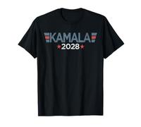 Kamala Harris 2028 President US Flag Election Campaign 48 T-Shirt