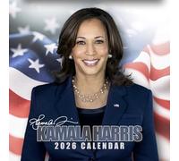 Kamala Harris Calendar 2026 Kamala Harris Gifts Vice President Monthly Wall Calendar 12 Months - When We Fight We Win - Made In The USA