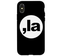 Kamala Harris Comma La Iconic Feminist Political Gifts Case for iPhone X/XS