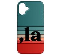Kamala Harris, Comma La Vintage Sunset VOTE President Meme Case for iPhone 16 Plus